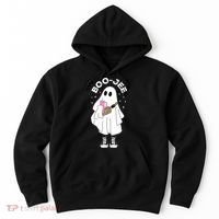 Boo Jee Spooky Season Cute Ghost Halloween Costume Boujee Hoodie thumb 0
