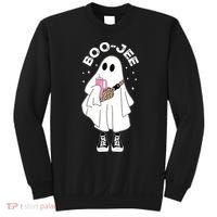 Boo Jee Spooky Season Cute Ghost Halloween Costume Boujee Sweatshirt thumb 0