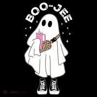 Boo Jee Spooky Season Cute Ghost Halloween Costume Boujee Toddler Hoodie thumb 2
