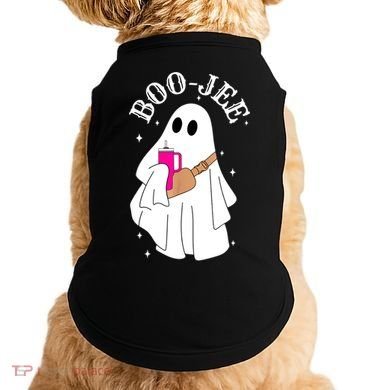 Boo Jee Spooky Season Cute Ghost Halloween Costume Boujee Doggie Tank