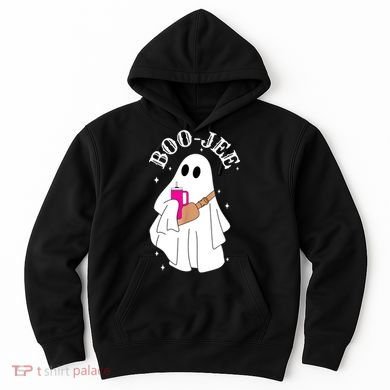 Boo Jee Spooky Season Cute Ghost Halloween Costume Boujee Hoodie