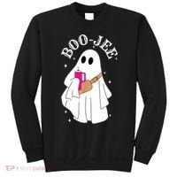 Boo Jee Spooky Season Cute Ghost Halloween Costume Boujee Sweatshirt thumb 0