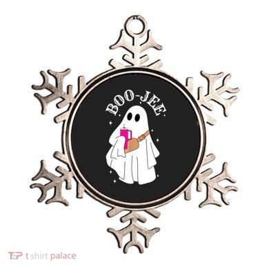Boo Jee Spooky Season Cute Ghost Halloween Costume Boujee Ornament