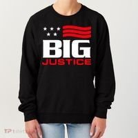 Big Justice Sarcastic Saying Flag Women's Sweatshirt thumb 0