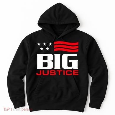 Big Justice Sarcastic Saying Flag Hoodie