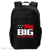 Big Justice Sarcastic Saying Flag Backpack thumb 0