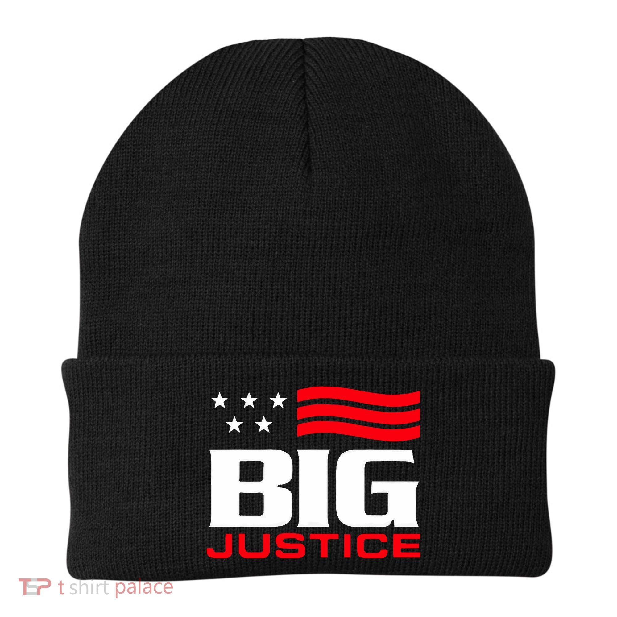 Big Justice Sarcastic Saying Flag Beanie