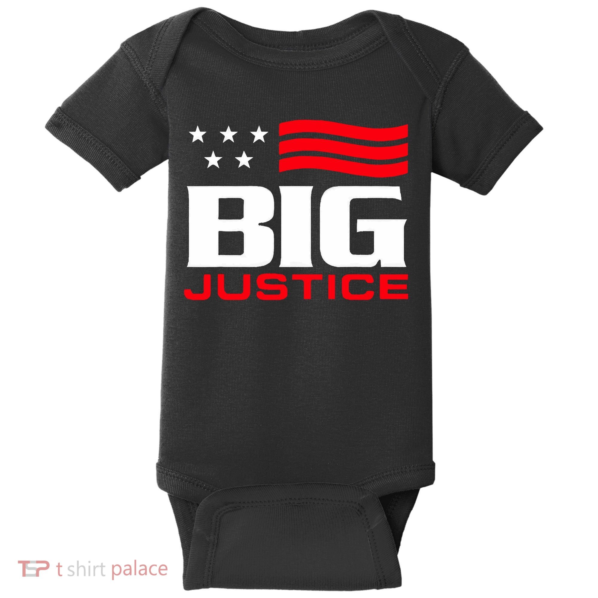 Big Justice Sarcastic Saying Flag Baby Bodysuit