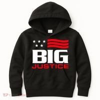 Big Justice Sarcastic Saying Flag Kids Hoodie thumb 0