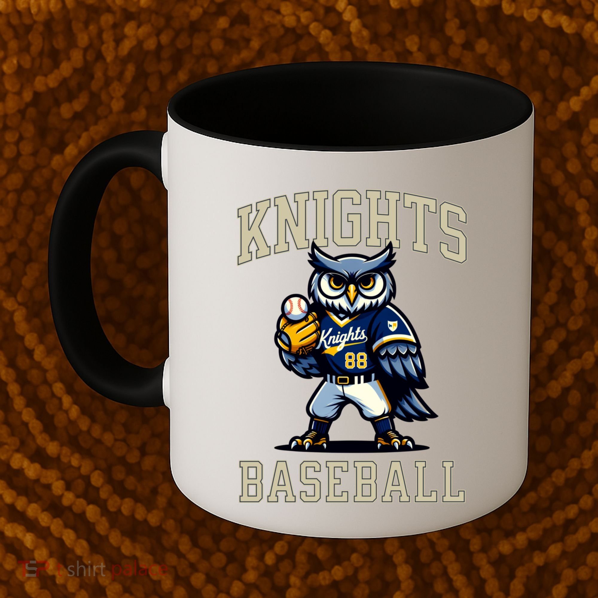 Blaine Knights 35+ Baseball Screech Owl #88 Coffee Mug