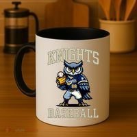 Blaine Knights 35+ Baseball Screech Owl #88 Coffee Mug thumb 4