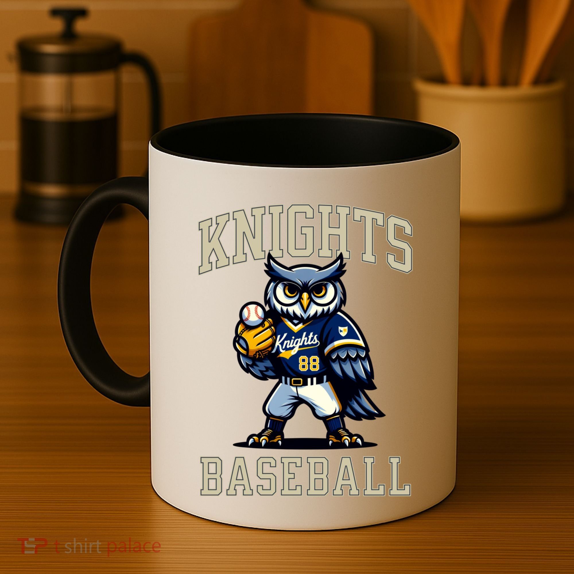Blaine Knights 35+ Baseball Screech Owl #88 Coffee Mug