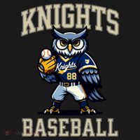 Blaine Knights 35+ Baseball Screech Owl #88 Women's Hoodie thumb 2