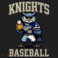 Blaine Knights 35+ Baseball Screech Owl #88 Hat thumb 2