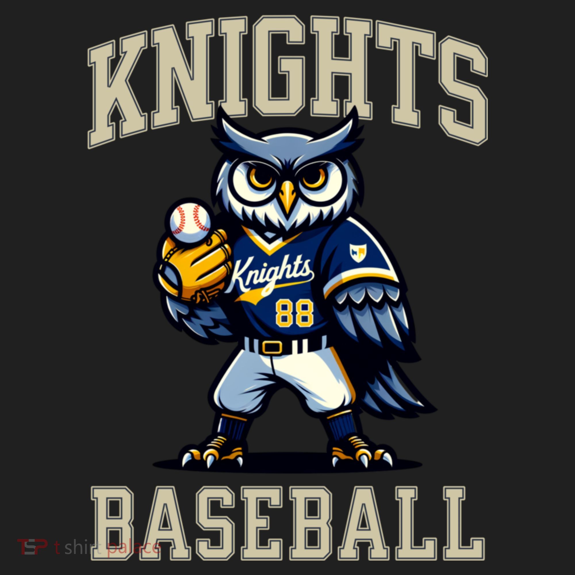 Blaine Knights 35+ Baseball Screech Owl #88 Hat