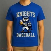 Blaine Knights 35+ Baseball Screech Owl #88 T-Shirt thumb 3