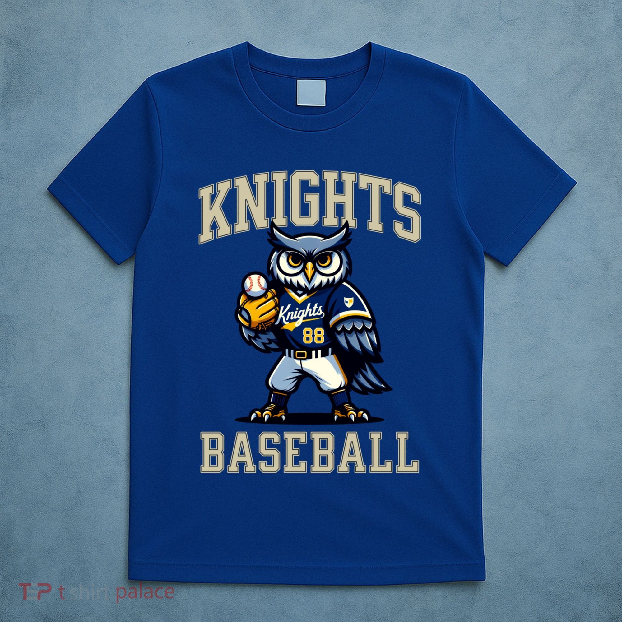 Blaine Knights 35+ Baseball Screech Owl #88 T-Shirt