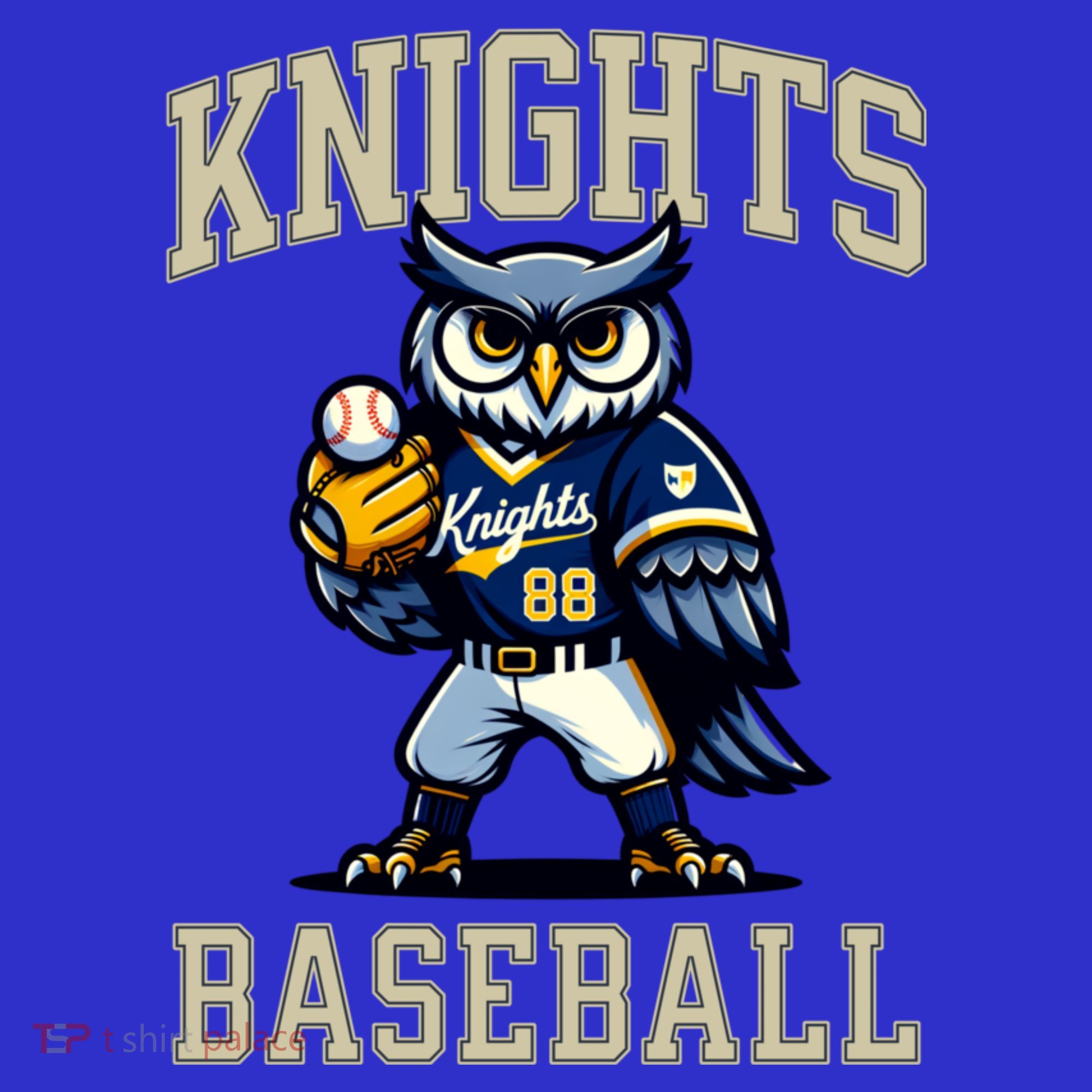 Blaine Knights 35+ Baseball Screech Owl #88 Women's Tank Top