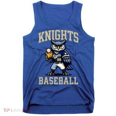 Blaine Knights 35+ Baseball Screech Owl #88 Tank Top