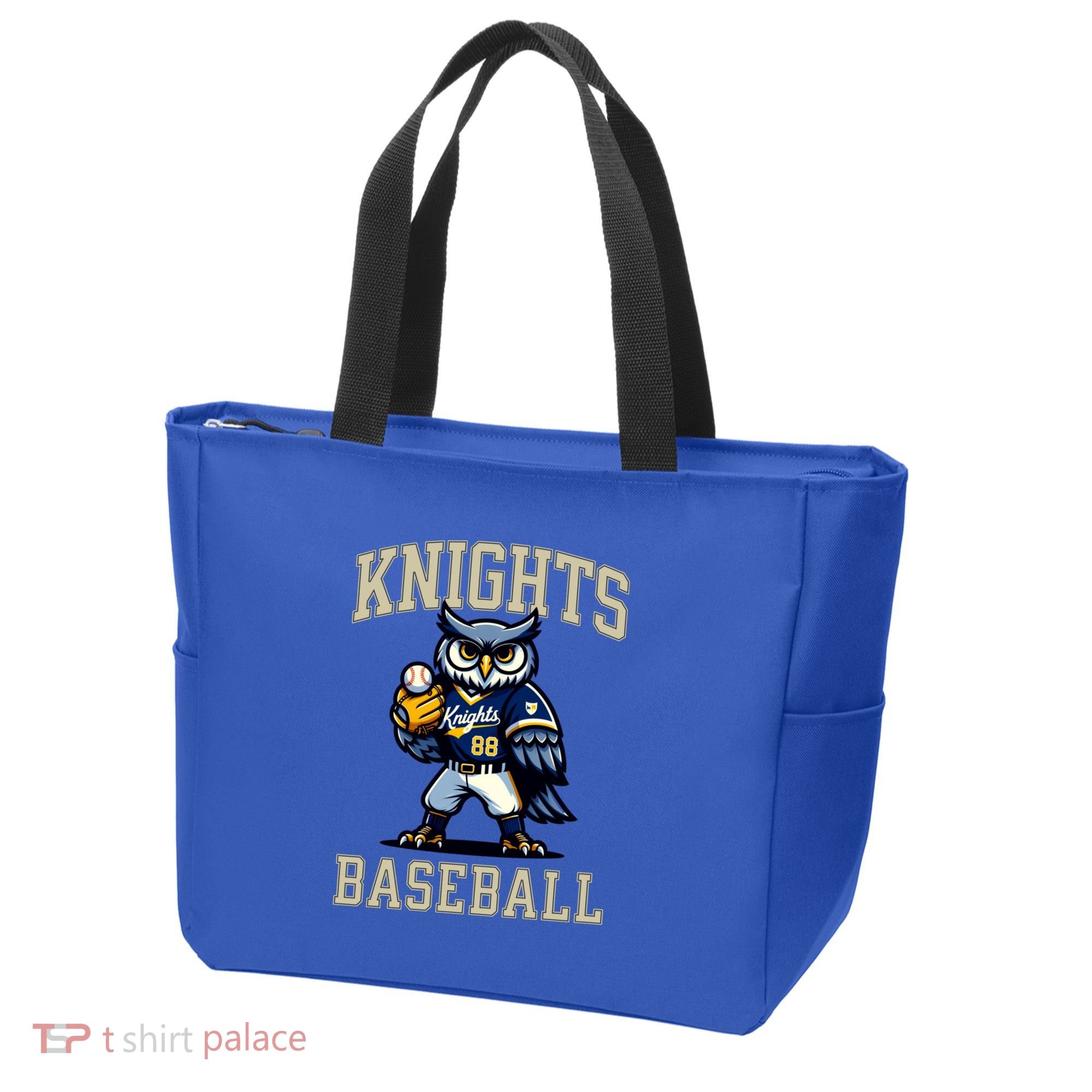 Blaine Knights 35+ Baseball Screech Owl #88 Tote Bag
