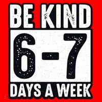 Be Kind 6-7 Days A Week Kindness Teacher Students Six Seven Santa Hat thumb 1