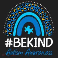 Be Kind Autism Awareness Puzzle Rainbow Women's Sweatshirt thumb 2