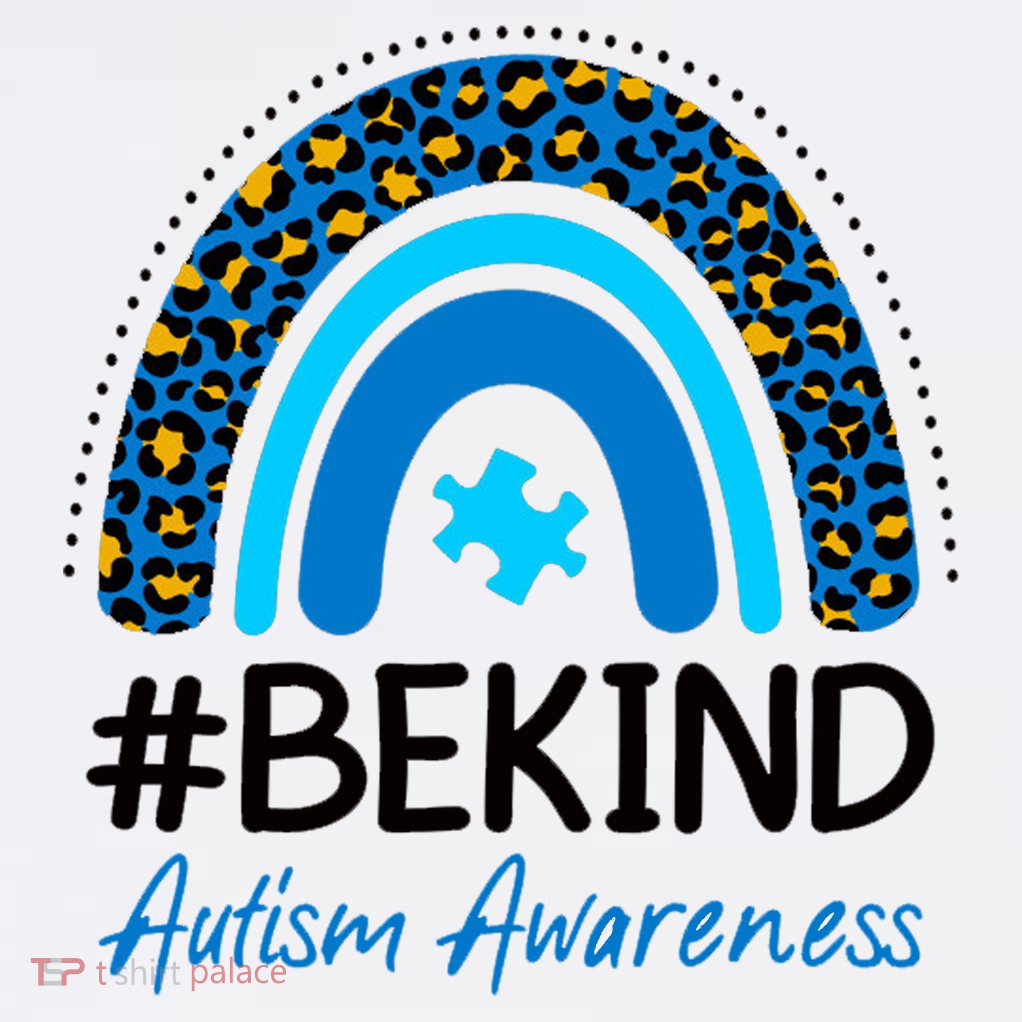 Be Kind Autism Awareness Puzzle Rainbow Women's Tank Top