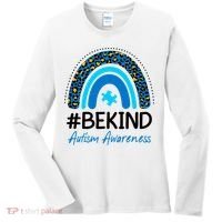 Be Kind Autism Awareness Puzzle Rainbow Women's Long Sleeve Shirt thumb 0