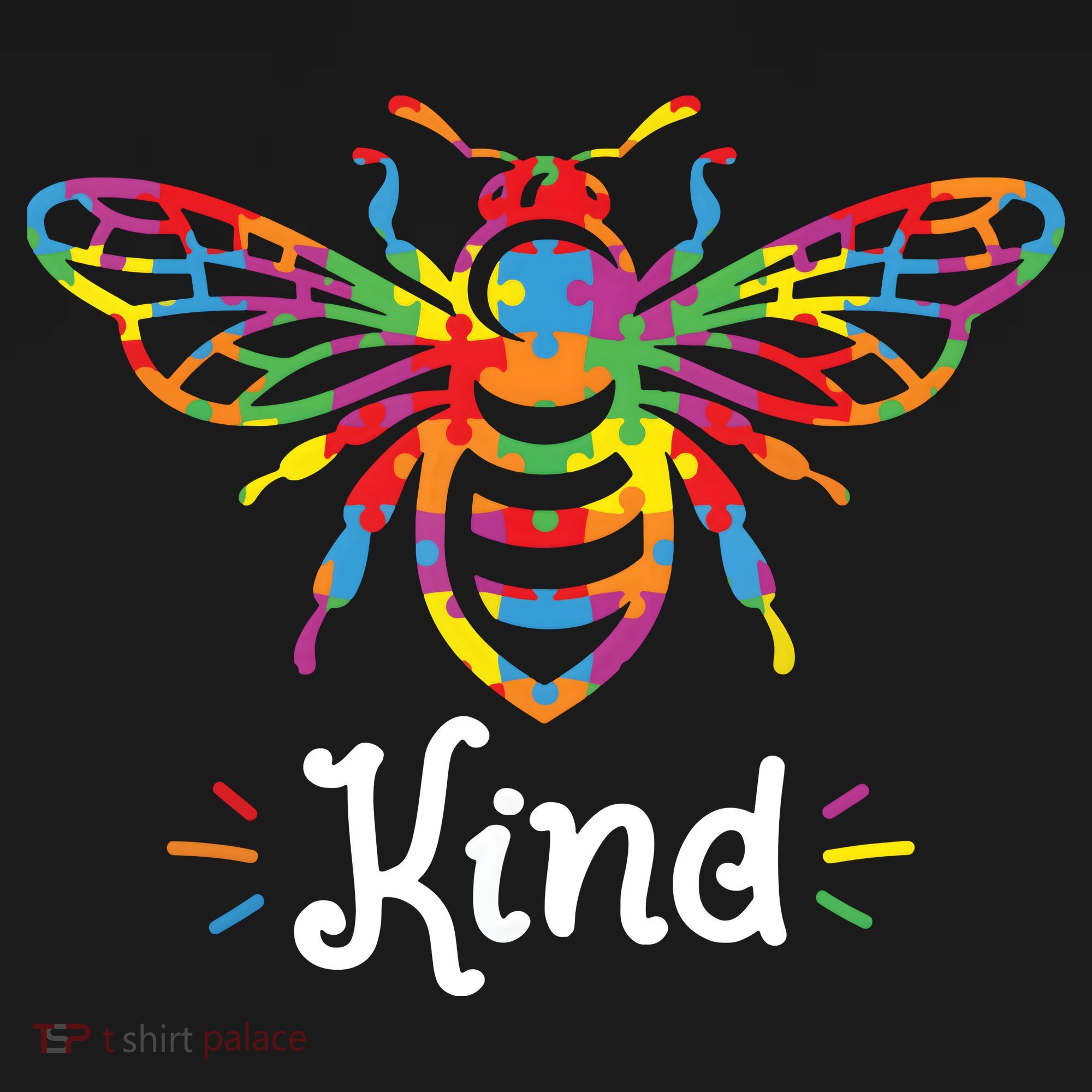 Be Kind Autism Awareness Autism Bee Kind Backpack