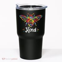 Be Kind Autism Awareness Autism Bee Kind Tumbler thumb 0