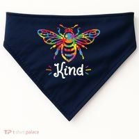 Be Kind Autism Awareness Autism Bee Kind USA-Made Doggie Bandana thumb 0