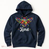 Be Kind Autism Awareness Autism Bee Kind Hoodie thumb 0