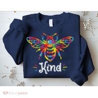 Be Kind Autism Awareness Autism Bee Kind Sweatshirt thumb 2