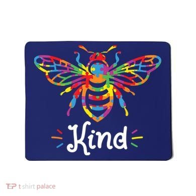 Be Kind Autism Awareness Autism Bee Kind Mousepad