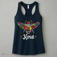 Be Kind Autism Awareness Autism Bee Kind Women's Tank Top thumb 3
