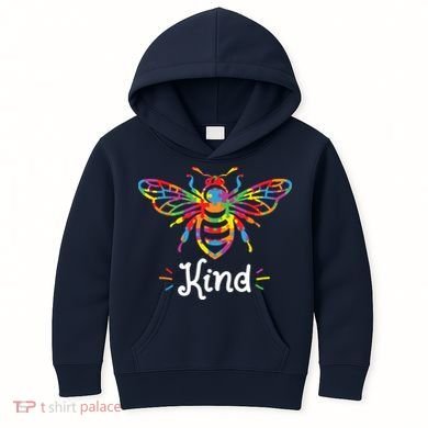Be Kind Autism Awareness Autism Bee Kind Kids Hoodie