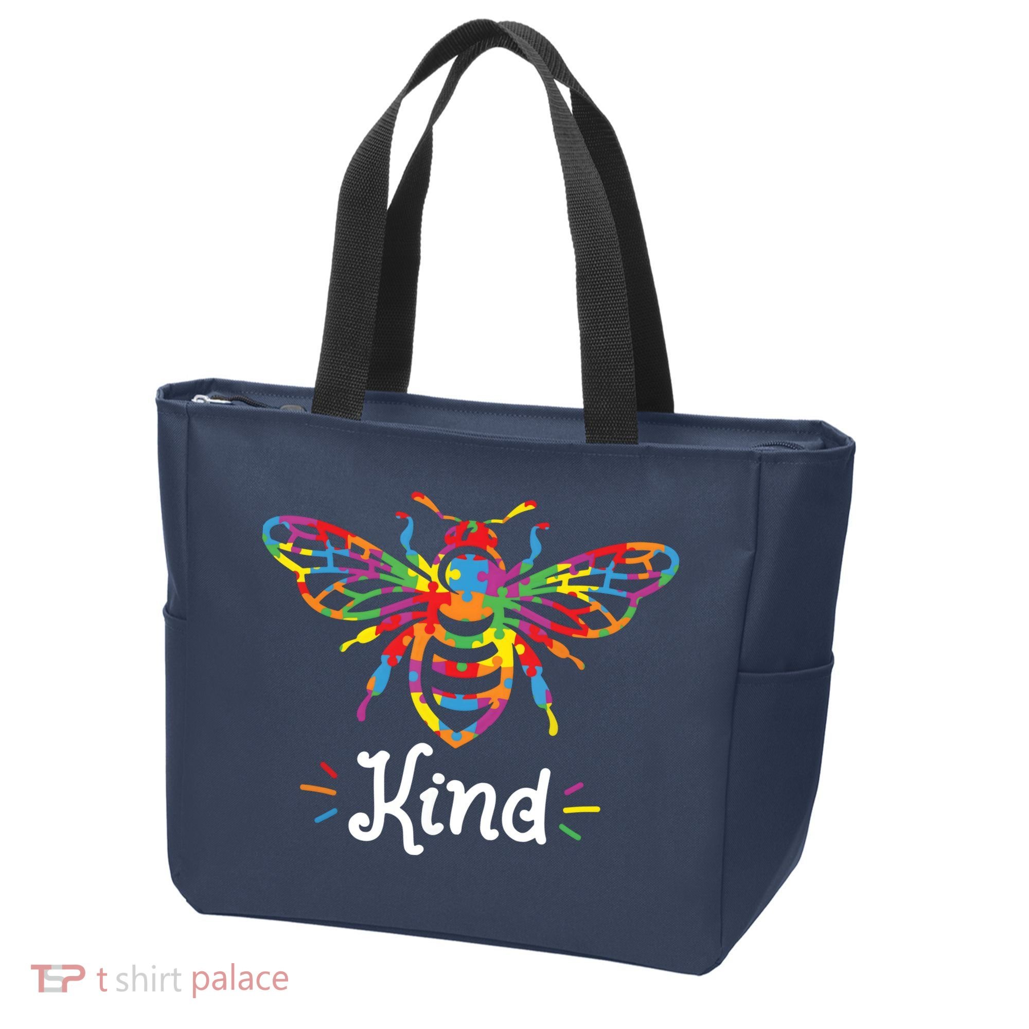 Be Kind Autism Awareness Autism Bee Kind Tote Bag