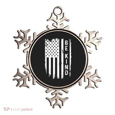 Be Kind American Flag Anti Bullying Unity Day Orange Ornament