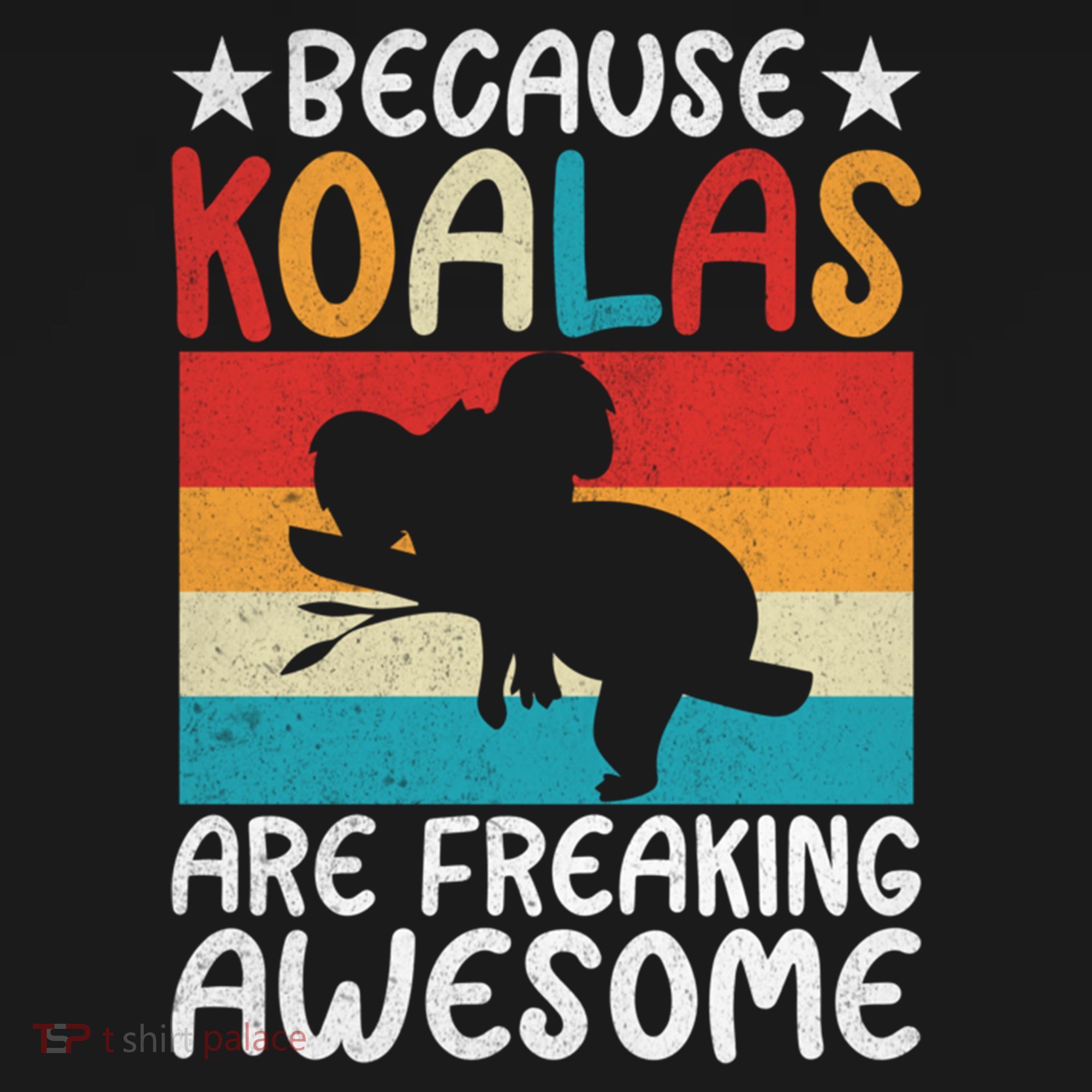 Because Koalas Are Freaking Awesome Koala Gift Doggie Tank