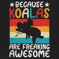 Because Koalas Are Freaking Awesome Koala Gift Beanie thumb 2