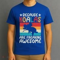 Because Koalas Are Freaking Awesome Koala Gift T-Shirt thumb 3