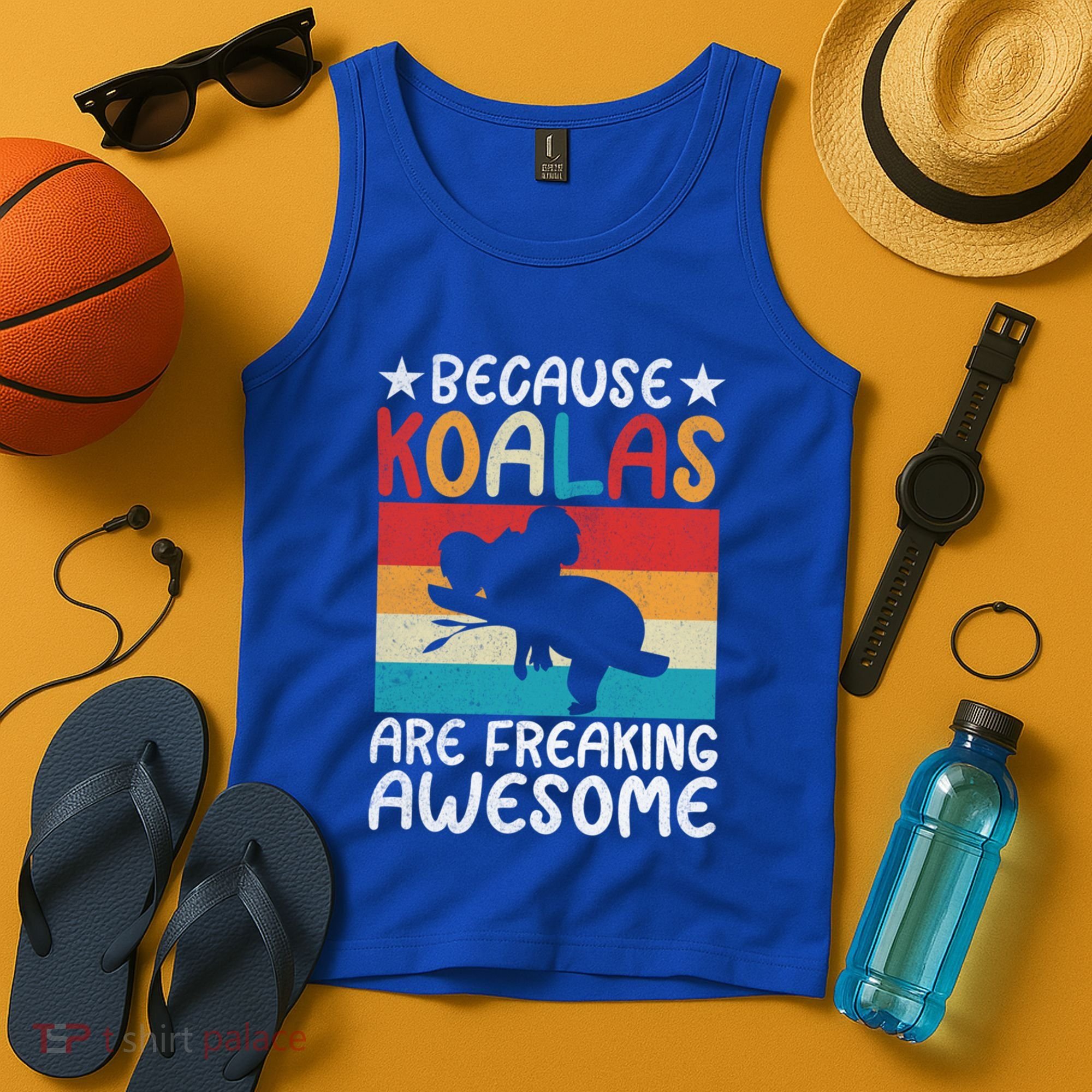 Because Koalas Are Freaking Awesome Koala Gift Tank Top
