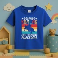 Because Koalas Are Freaking Awesome Koala Gift Toddler T-Shirt thumb 3