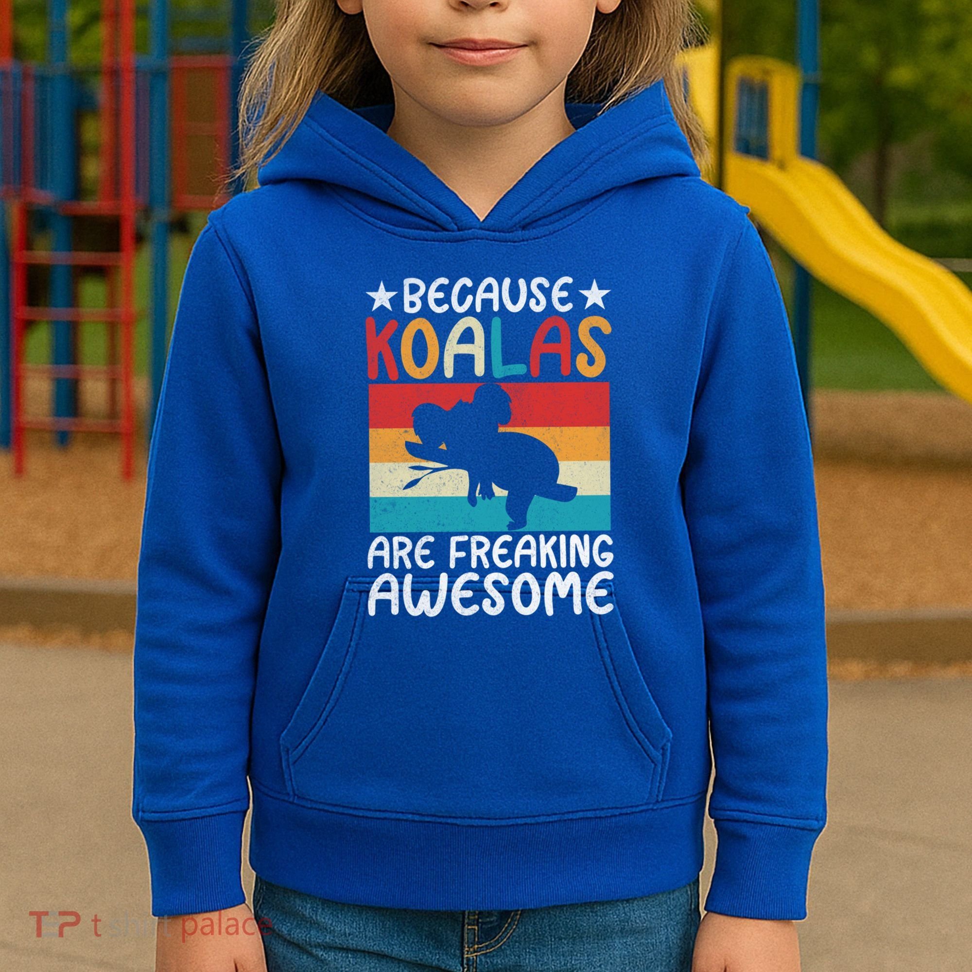 Because Koalas Are Freaking Awesome Koala Gift Kids Hoodie