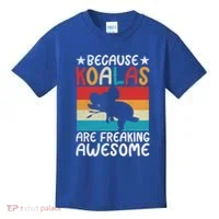 Because Koalas Are Freaking Awesome Koala Gift Kids T-Shirt thumb 0