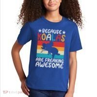 Because Koalas Are Freaking Awesome Koala Gift Kids T-Shirt thumb 2