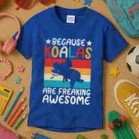 Because Koalas Are Freaking Awesome Koala Gift Kids T-Shirt thumb 3