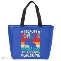 Because Koalas Are Freaking Awesome Koala Gift Tote Bag thumb 0