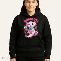 Bobalotl Kawaii Axolotl Drinking Boba Tea Pet Axolotl Lover  Hoodie thumb 5