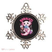 Bobalotl Kawaii Axolotl Drinking Boba Tea Pet Axolotl Lover  Ornament thumb 0